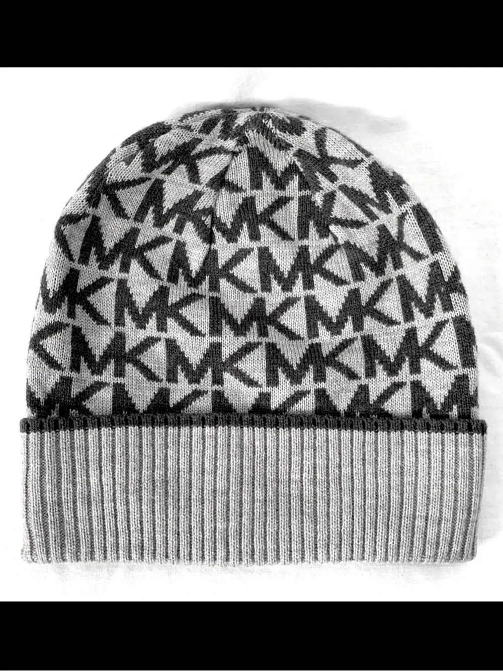 MICHAEL Michael Kors Logo Print Knit Beanie